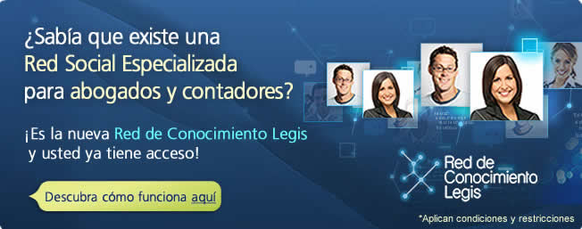 Sab�a que existe una red social especializada para abogados y contadores, es la nueva Red de Conocimiento Legis, descubra como funciona aqu�